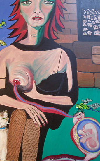 De geboorte van een nimf