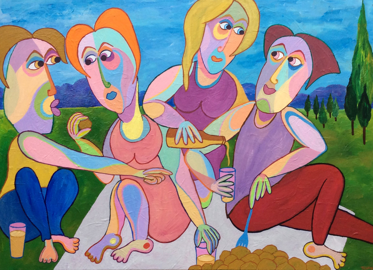 Le dejeuner sur l' été