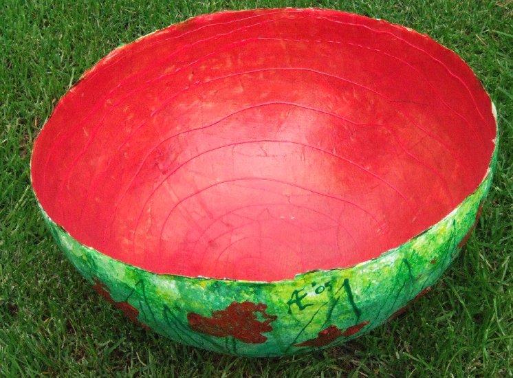 red flowers (inside)