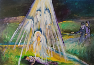 Inspiratie overgebracht op doek of papier