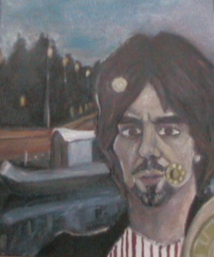 Boot met zelfportret