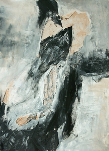 Abstracte schilderijen;, eigen creaties of geinspireerd door de natuur, gebruiksvoorwerpen of andere kunstenaars.