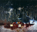 During the academy I got stuck in my painting process. This resulted in a 3 dimensional focus and lots of sculptural experiments during that time. In 2002 after a period of almost 3 years without painting i was ready for confronting the canvas again.