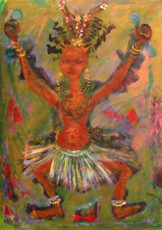 Afrikaanse Danseres