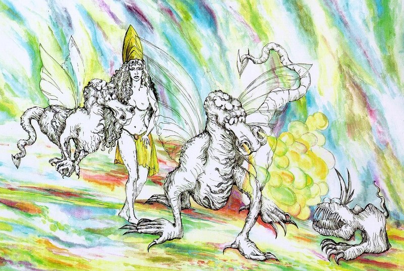 in the dragon's world