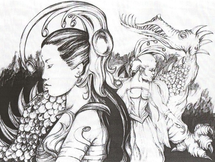 the fantasy warriors from Japan