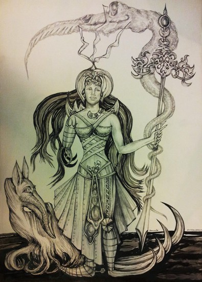 the princess warrior of the magic sword from another Stars