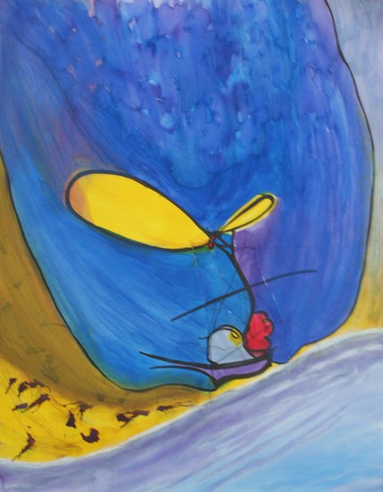 Gnummels in luchtballon