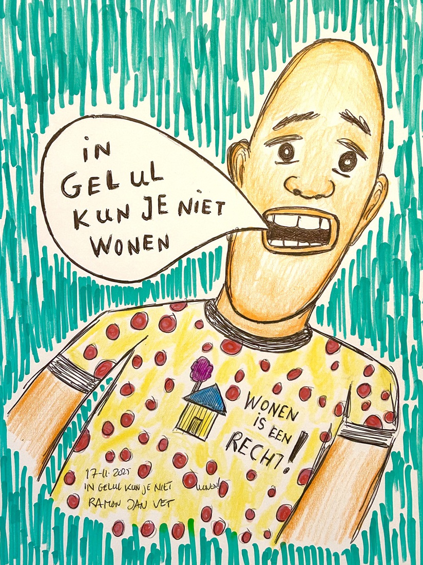 In gelul kun je niet wonen