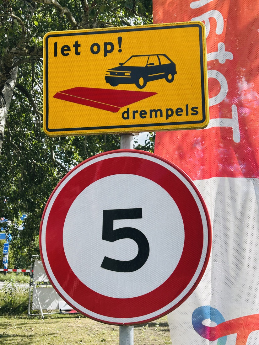 Let op drempels 