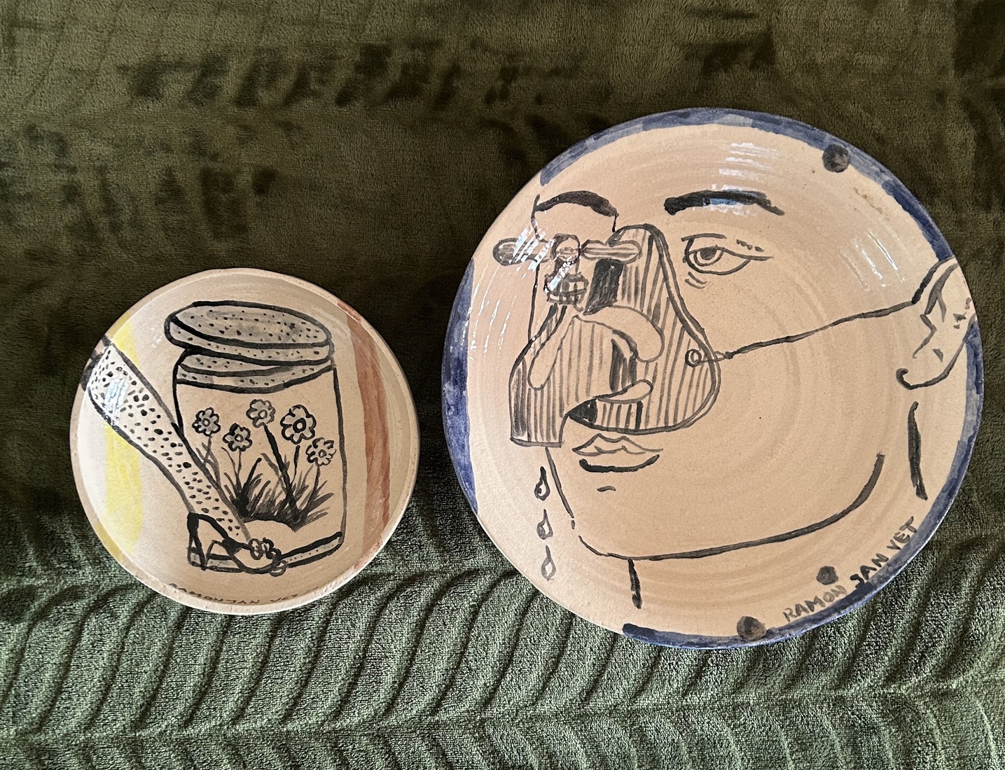 Keramiek twee schalen