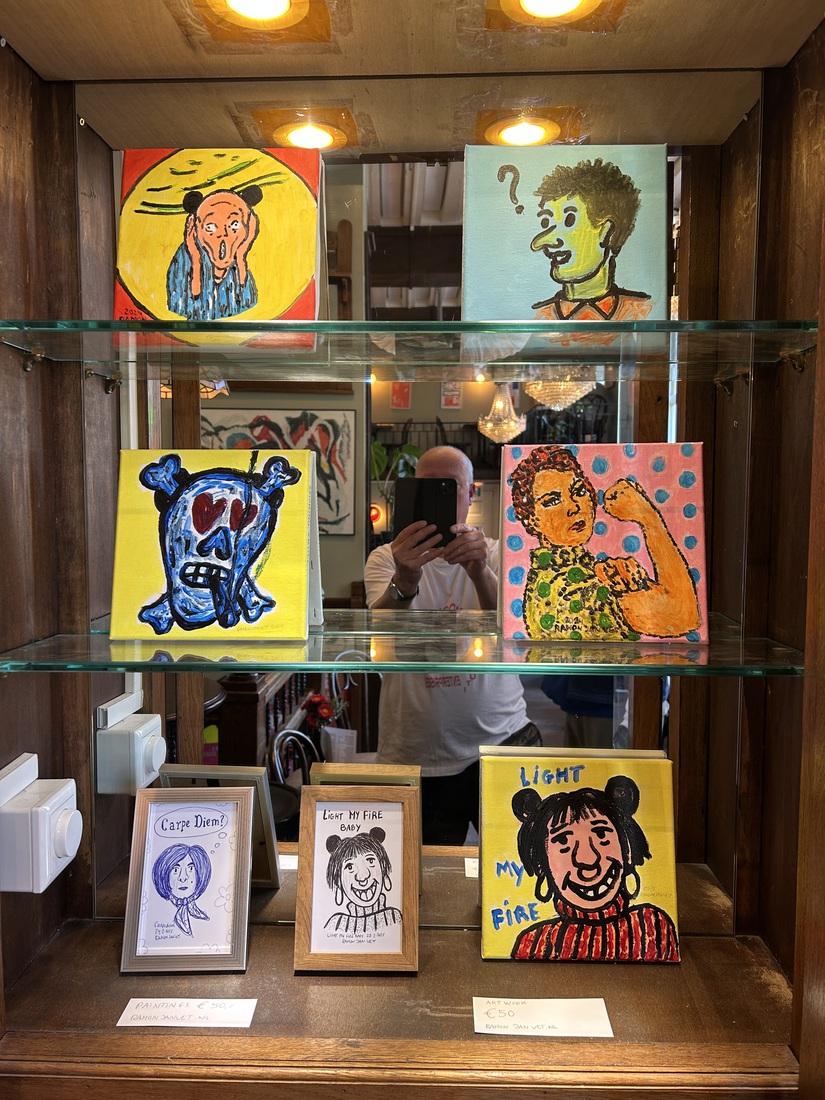 Expositie in Café 40 Amsterdam 2025