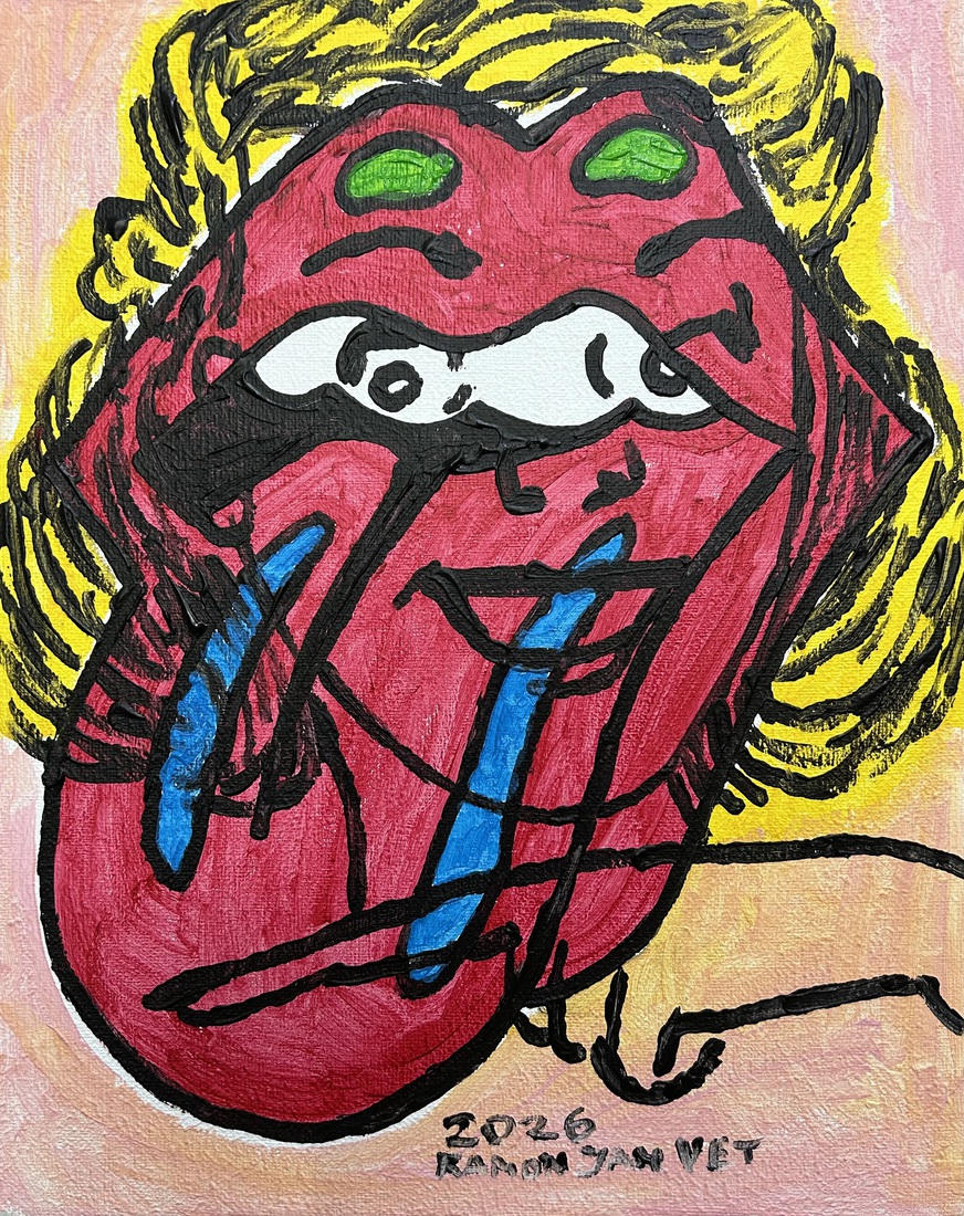 Rolling Stones Kiss Lips