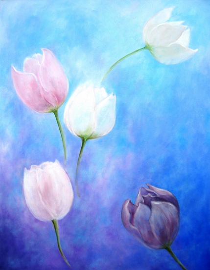 tulpen in vogelvlucht