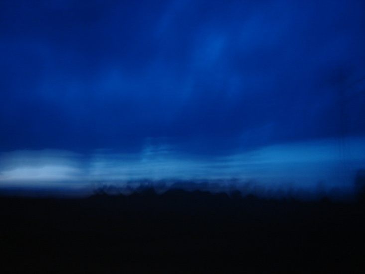 turning blue