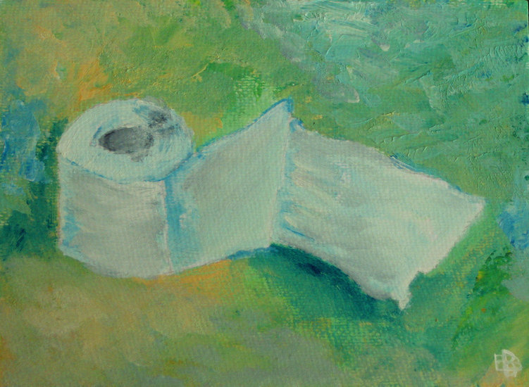 Studie van een WC-rol 3