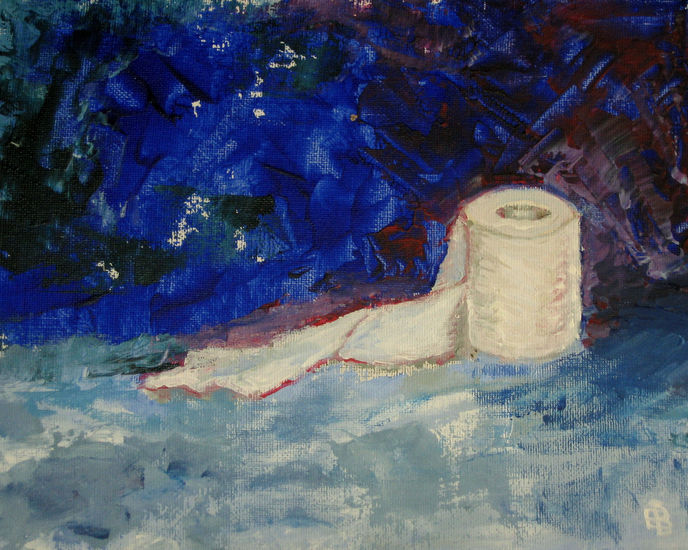 Studie van een WC-rol 1