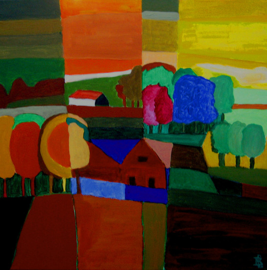 Twente in herfstlicht