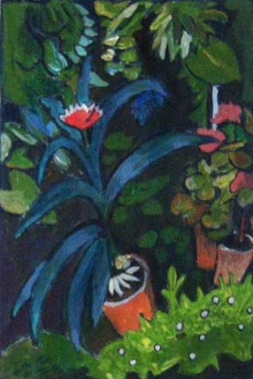 Planten in tuin (1911)