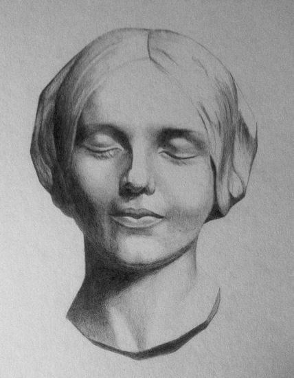 Bargue drawing, plate 53