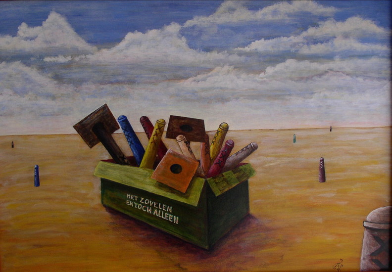 Amsterdam met zo velen en toch alleen 