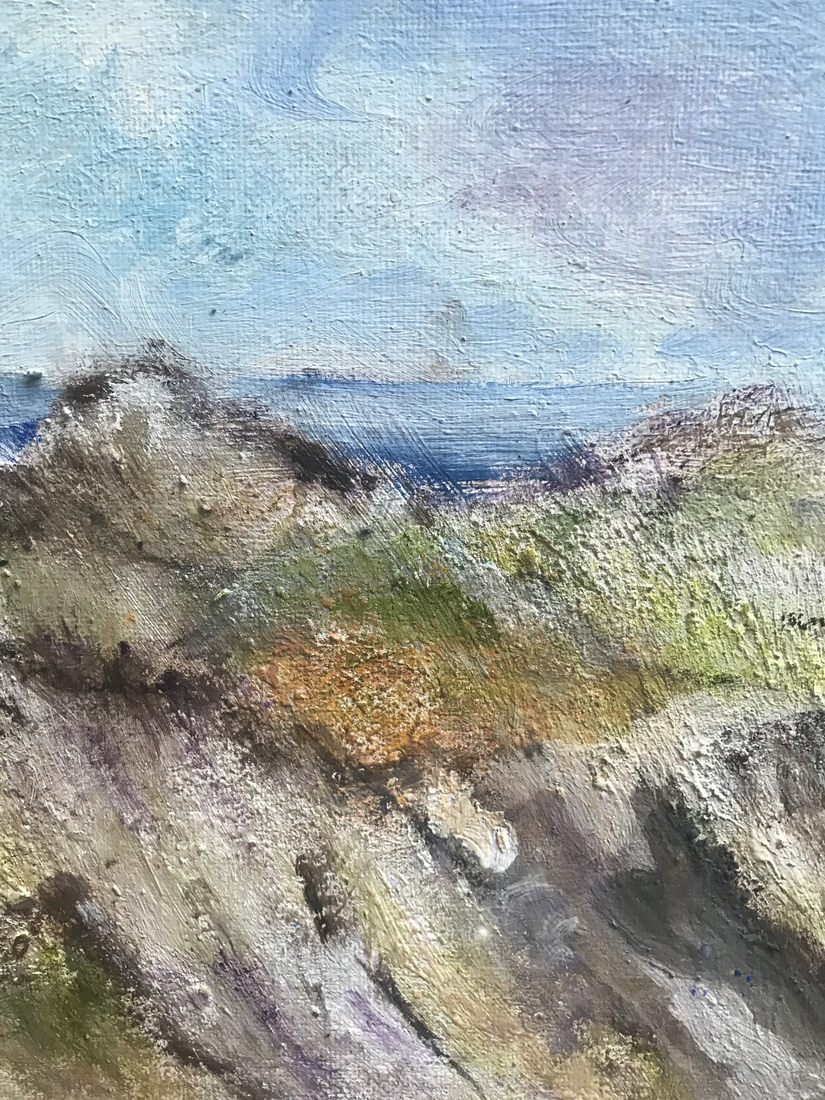 Duinlandschap bij de kerf 