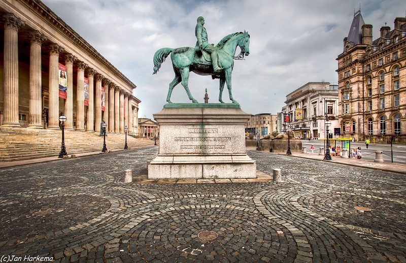 Statue prince Albert