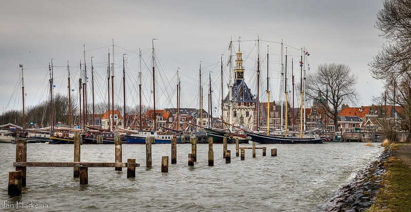 Uitzicht op de haven
