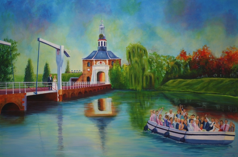 Bruiloft (Zijlpoort Leiden)