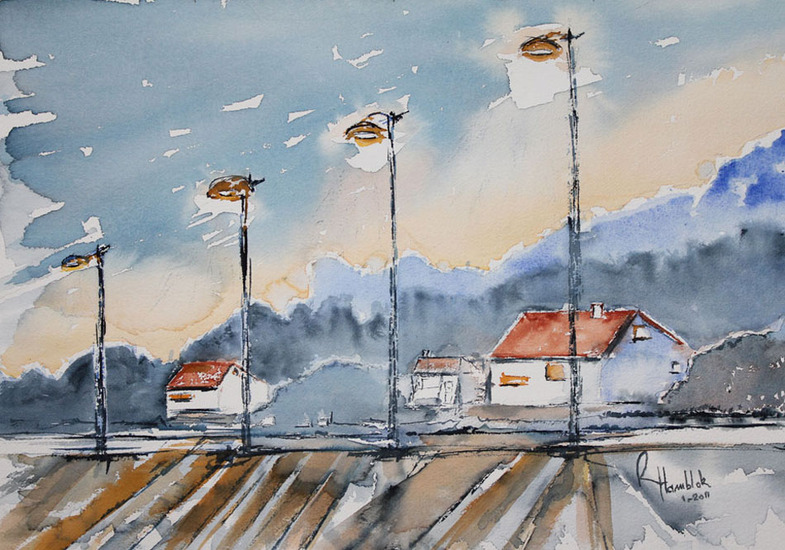 Street lights serenade