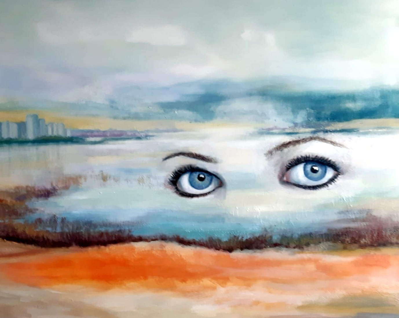 De natuur kijkt ons aan.