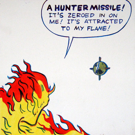 a hunter missile!