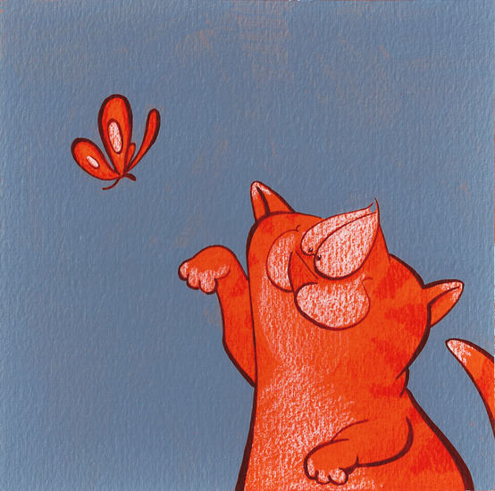 Kat en Vlinder