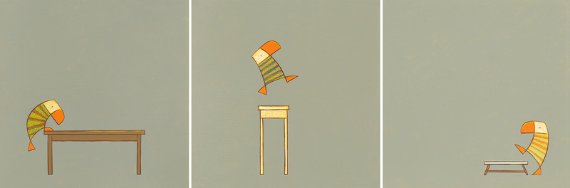 Tafelduikertjes (drieluik)