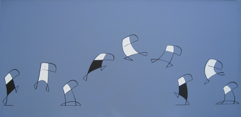 Boogspringduikertjes