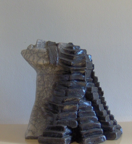 Trappenbeeld nr 1/ Estatua de escadas