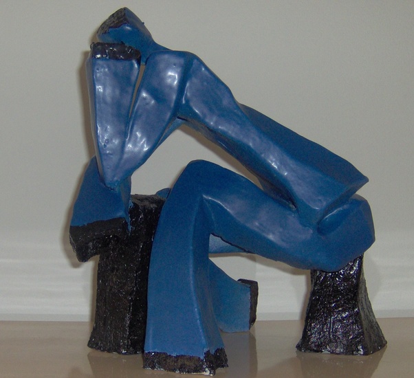 De denker/ Uma pessoa pensando