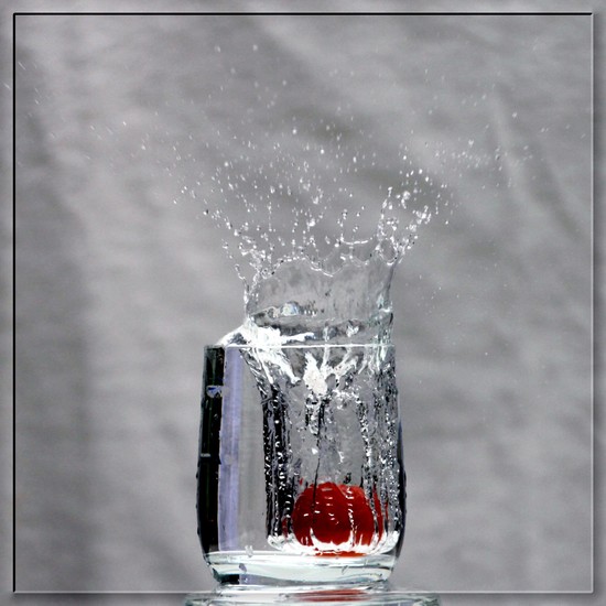 Tomaat in glas