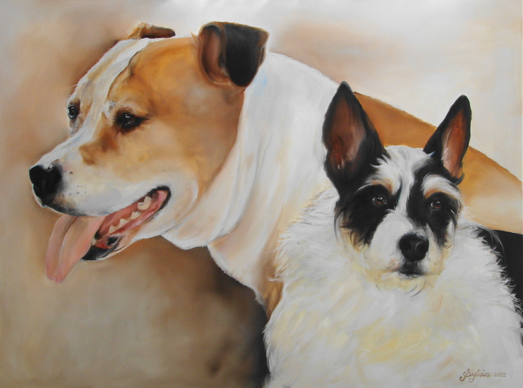 Stafford & Jack Russell