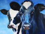 Oilpaintings of cows