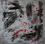 Abstracte schilderen en gemengde technieken Acryl op doek