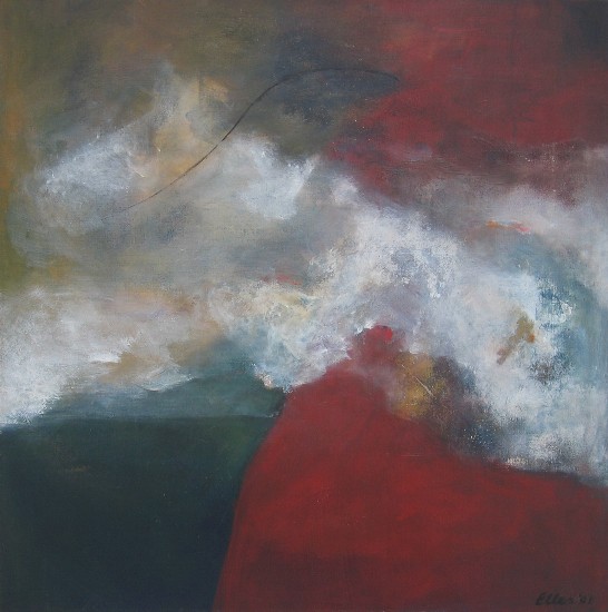 Behind the clouds