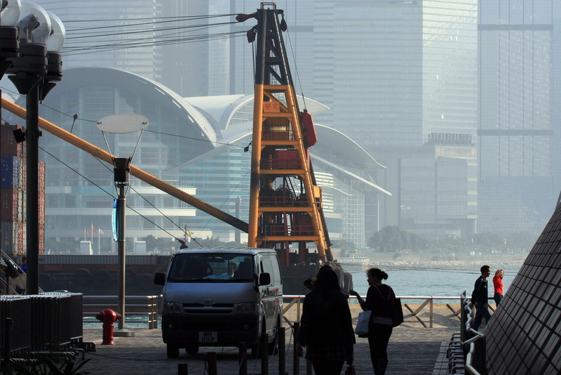 Stop met werk 工作停頓了