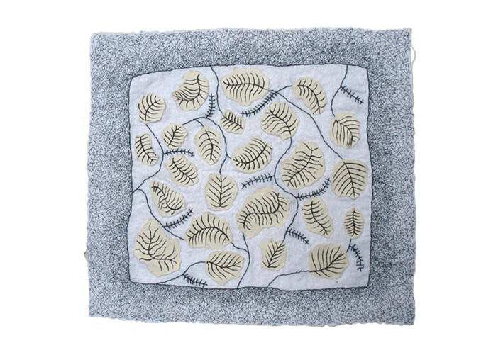 blaadjes tussen steekjes