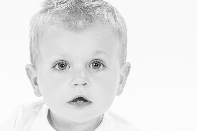 Zwart-Wit Kinderportret