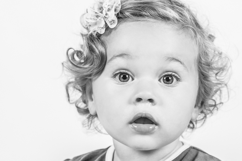 Zwart-Wit Kinderportret