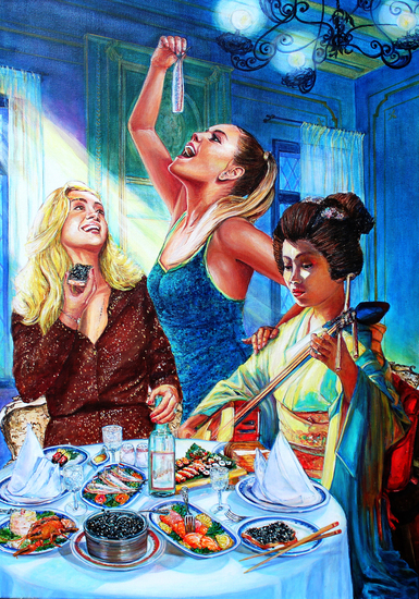 haring, kaviaar en sushi, ofwel de specialiteiten van de nationale keukens… 