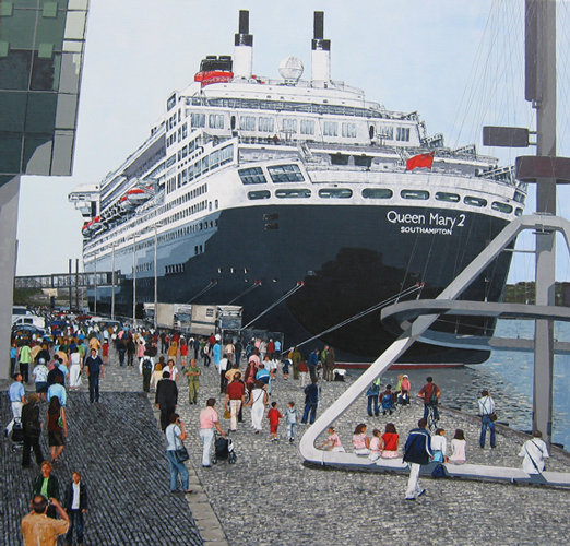 Queen Mary2 (achtersteven)