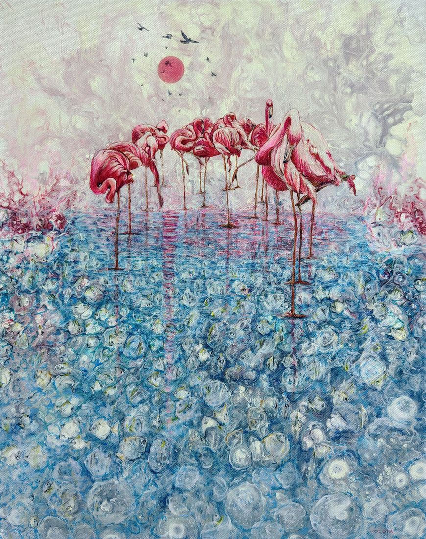 flamingo-meer