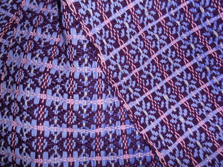 intensief paarse sjaal/omslagdoek